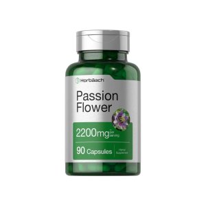 Horbäach Passion Flower 2200mg per Serving | 90 Capsules