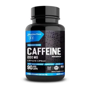 Nutrition Planet Caffeine 200mg 90 Veg Capsules