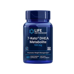 Life Extension 7-Keto® Dhea Metabolite 100 Mg, 60 Vegetarian Capsules