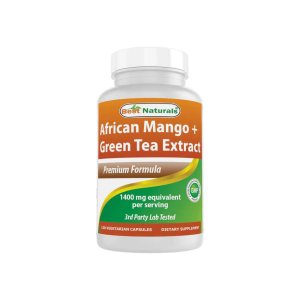 Best Naturals African Mango with Green Tea 120 Vegetarian Capsules