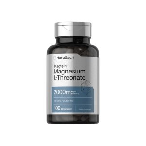Horbäach Magnesium L-Threonate 2000mg per Serving | 100 Capsules