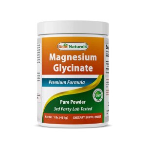 Best Naturals Magnesium Glycinate 1 Lb Pure Powder
