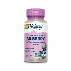 Solaray Bilberry Extract 160mg 30 Caps
