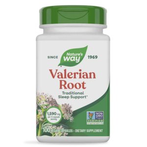 Nature's Way Valerian Root | Sleep Support | 100 Vegan Capsules.