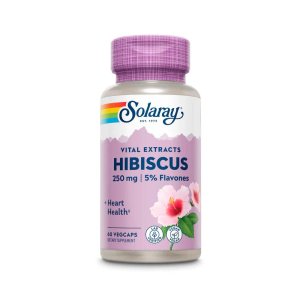 Solaray Hibiscus Flower Extract 250mg 60 Caps