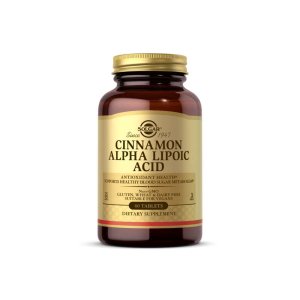 Solgar Cinnamon Alpha Lipoic Acid 60 Tablets