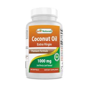 Best Naturals Coconut oil 1000 mg 180 Softgels