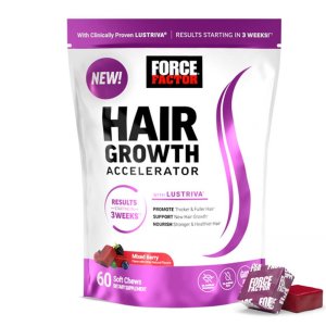 Force Factor Hair Growth Accelerator – 60 Soft Chews
