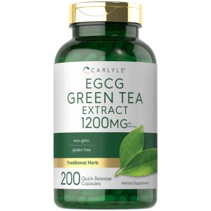 Carlyle Nutritionals EGCG Green Tea Extract | 200 Capsules