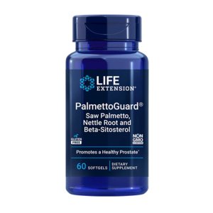 Life Extension Palmetto Guard® Saw Palmetto, Nettle Root and Beta-Sitosterol 60 Softgels