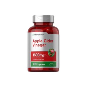 Horbäach Apple Cider Vinegar 1800mg per Serving | 150 Capsules