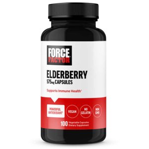 Force Factor Elderberry – 100 Capsules