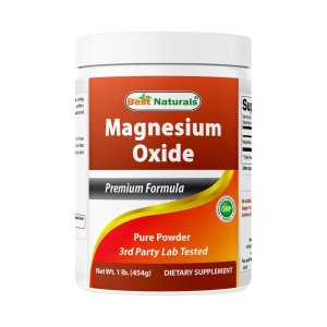 Best Naturals Pure Magnesium Oxide Powder 1 Pound