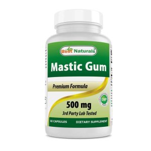 Best Naturals Mastic Gum 500 mg 60 Capsules