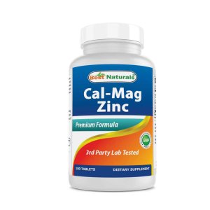 Best Naturals Calcium Magnesium Zinc 180 tablets