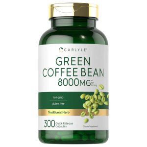 Carlyle Nutritionals Green Coffee Bean Extract 8000mg per serving | 300 Capsules