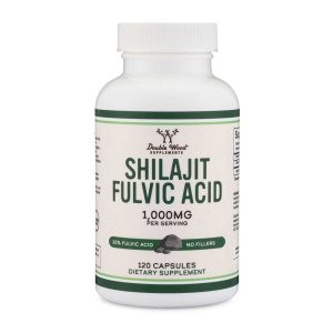 Double Wood Shilajit 1000 Mg – Fulvic Acid Rich, No Fillers, 120 Capsules