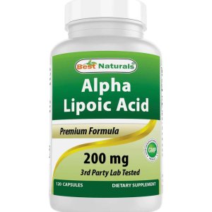Best Naturals Alpha lipoic acid 200mg 120 Capsules