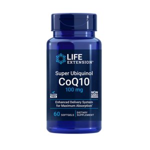 Life Extension Super Ubiquinol Co Q10 100 Mg, 60 Softgels