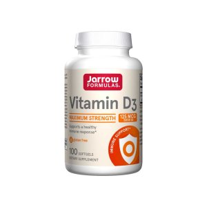 Jarrow Formulas Vitamin D3 - 5000 Iu 100 Softgels