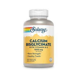 Solaray Calcium Bisglycinate W/d-3 1000mg 120 Caps