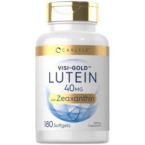 Carlyle Nutritionals Lutein 40mg & Zeaxanthin | 180 Softgels