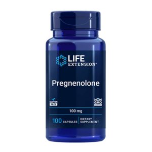 Life Extension Pregnenolone 100 Mg, 100 Capsules