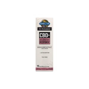 Garden of Life Dr. Formulated Cbd+ Inflammatory Response† 1 Fl Oz (30ml) Liquid