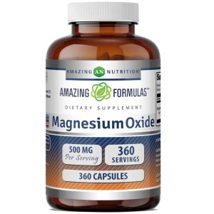 Amazing Formulas Magnesium Oxide 500 Mg 360 Capsules