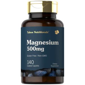 Tahoe Nutritionals Magnesium 500mg per serving | 140 Caplets