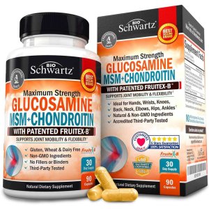 Bio Schwartz Glucosamine Msm + Chondroitin – 90 Capsules