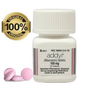 Addyi Tablets – 30 Tablets, Female Sexual Health with Liquid Supplement