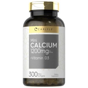 Carlyle Nutritionals Calcium with Vitamin D-3 | 300 Softgels
