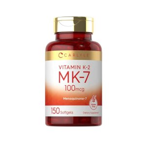 Carlyle Nutritionals Vitamin K-2 MK-7 100mcg | 150 Softgels