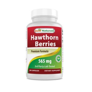 Best Naturals Hawthorn Berries 565 mg 180 Capsules