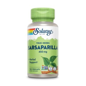 Solaray Sarsaparilla Root 450mg 100 Caps