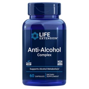 Life Extension Anti-Alcohol Hepato Protection Complex – 60 Capsules