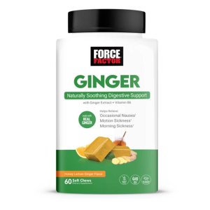 Force Factor Ginger – 60 Soft Chews
