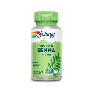 Solaray Senna Leaf 470mg 100 Caps