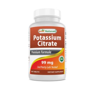 Best Naturals Potassium Citrate 99 mg 500 Tablets