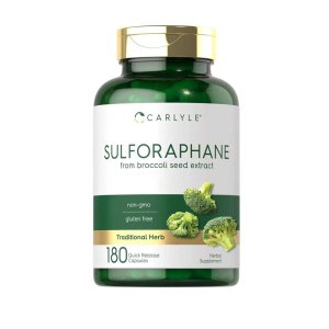 Carlyle Nutritionals Sulforaphane Broccoli Sprout 400mcg | 180 Capsules