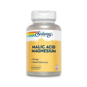 Solaray Malic Acid + Magnesium 90 Caps