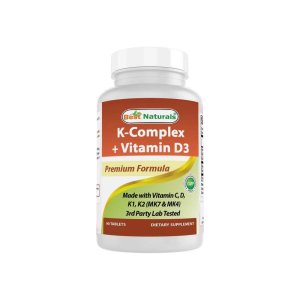 Best Naturals K-Complex with D3 90 Tablets