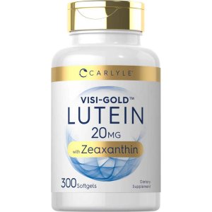Carlyle Nutritionals Lutein 20mg & Zeaxanthin | 300 Softgels