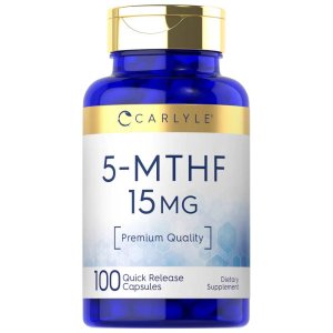 Carlyle Nutritionals 5-MTHF 15mg | 100 Capsules