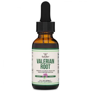 Double Wood Supplements – Valerian Root Liquid | Organic Nighttime Relaxation | 30 M L