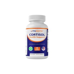 Vitamatic Cortisol Health Support - 90 Veggie Capsules