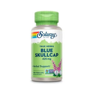 Solaray Blue Skullcap Aerial 425mg 100 Caps
