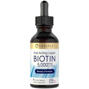 Carlyle Nutritionals Biotin 5000mcg | 4oz Liquid