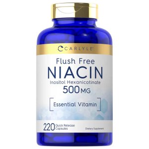 Carlyle Nutritionals Niacin 500mg | 220 Capsules